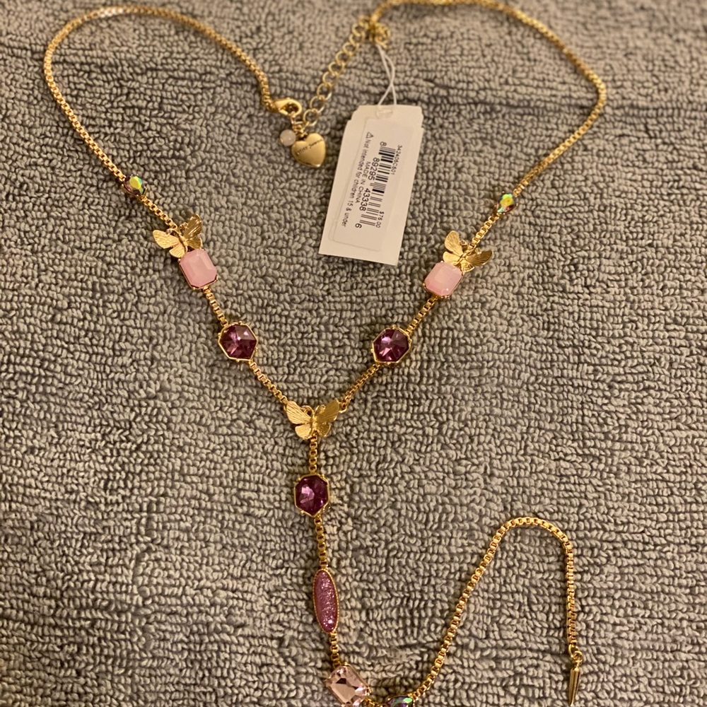 Betsey Johnson Butterfly 🦋 necklace - Picture 2 of 6